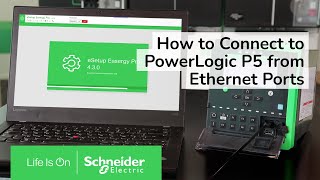 PowerLogic P5 Connect PowerLogic P5 with Easergy Pro by Ethernet Port  Schneider Electric [upl. by Vonni52]