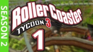 Lets Play Rollercoaster Tycoon 3  Part 1 Season 2 [upl. by Aitnahc]