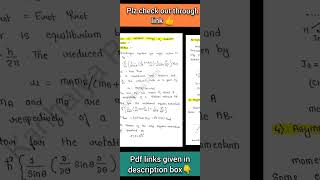 MICROWAVE Rotational Spectroscopy  Complete Handwritten PDF Notes kanhaiyapatel mscnotes [upl. by Adalia]