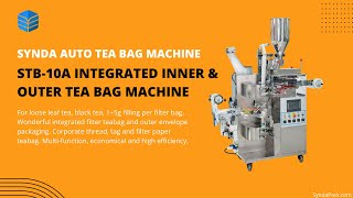 STB10A Automatic Tea Bag Packing Machine [upl. by Nevyar]