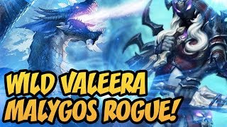 Hearthstone Wild Valeera Malygos Rogue [upl. by Adnoraj340]