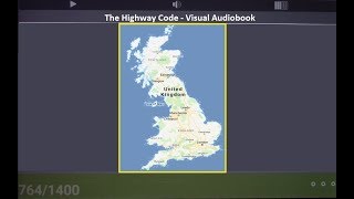 UK  The Highway Code  VisualAudiobook [upl. by Chasse690]