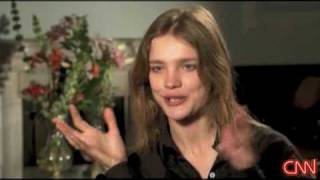 Natalia Vodianova on CNN  Part 2 [upl. by Ytrebil]