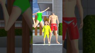 New transformation sakuraschoolsimulator games viral short video YouTube viral video [upl. by Nrubliw]