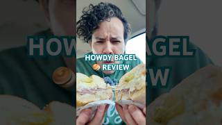 Howdy Bagel Tacoma food review  Pastrami Bagel Sandwich  Best Bagels [upl. by Thema752]