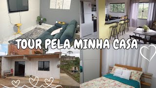 TOUR PELA MINHA CASA PRÓPRIA🏡 NÓS MESMO CONSTRUÍMOS l COMPLETO l MORANDO NA ÁREA RURAL [upl. by Nwahsid522]