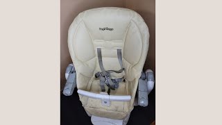 How to deep clean a high chair  Peg Perego high chair cleaning with clean baby gear [upl. by Hiram]