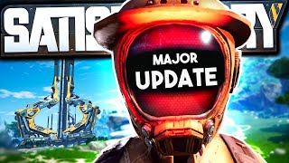 MAJOR UPDATE w Facecam  Satisfactory Early Access Gameplay Ep 55 [upl. by Castra]