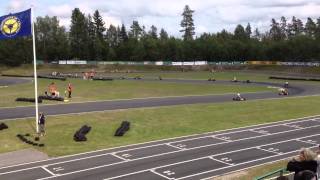 Karting SM i Järfälla 2012  Final J60 [upl. by Yellac]