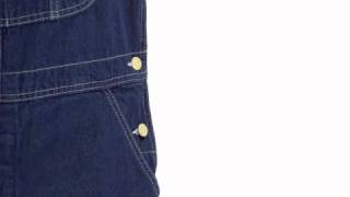 Dickies Mens Rinsed Indigo Denim Bib Overalls  Blain’s Farm amp Fleet [upl. by Ubana]