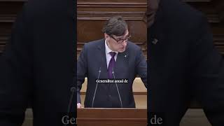 La promesa de Illa en materia de vivienda en su primer debate de política general como President [upl. by Boeke]