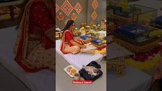 કંકોત્રી લેખન🌸 wedding lagan ladaki rasam weddingceremony weddingritual shots trending [upl. by Dun]