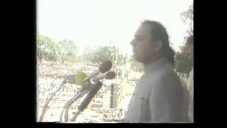 Rajiv Gandhis speech about developing villages [upl. by Amahs530]