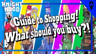 Knighthood Guide  Tutorial to all shops [upl. by Harrietta]