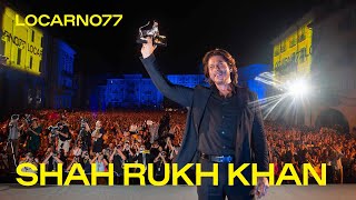 “This is very heavy”  Shah Rukh Khan Award Acceptance Speech at Locarno Film Festival [upl. by Zulema71]