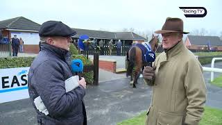 Willie Mullins provides an update on Facile Vega El Fabiolo and Galopin Des Champs  Racing TV [upl. by Ynafit434]