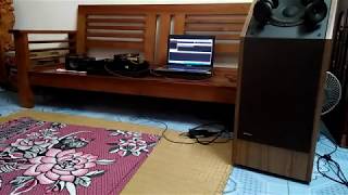 Test ampli class A 1W với loa bose 601 [upl. by Anirtek331]