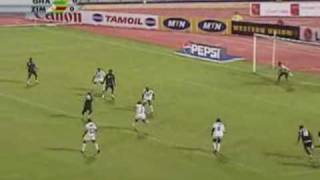 Ghana vs Zimbabwe  Africa Cup of Nations Egypt 2006 [upl. by Margarete]