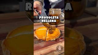 PROVOLETA RELLENA 🧀💣 asado food cheese [upl. by Hgalehs]