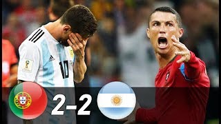 Portugal vs Argentina 22  All Goals amp Extended Highlights Last Matches [upl. by Koblas597]