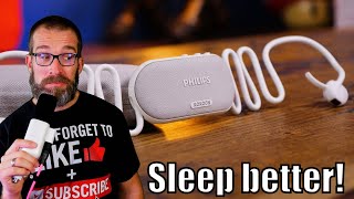 How to have a relaxing sleep with Philips Sleep headphones with Kokoon [upl. by Puttergill]