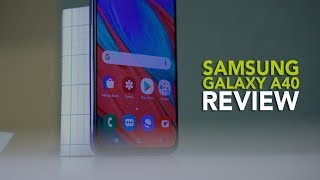 Samsung Galaxy A40 review beste goedkope Samsung [upl. by Edieh377]