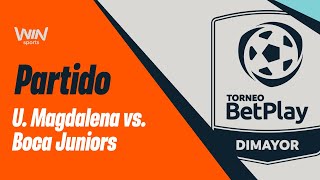 UNIÓN MAGDALENA VS BOCA JUNIORS  TORNEO BETPLAY DIMAYOR 20242  FECHA 16 [upl. by Ylirama]