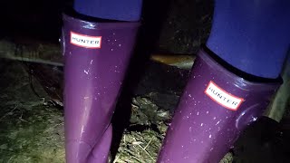 Hunter Boots Violet7 [upl. by Towroy]