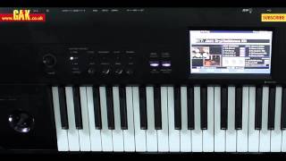 Korg  Krome Music Workstation Demo at GAK [upl. by Lillis]