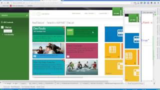 Developing Modern UI in your Web Applications using Telerik RadTileList [upl. by Nimad]