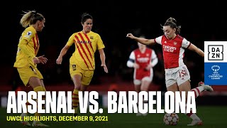 HIGHLIGHTS  Arsenal vs Barcelona  UEFA Womens Champions League 20212022 [upl. by May970]