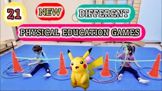 21 Funny and Amazing Physical education games for kids [upl. by Goody370]