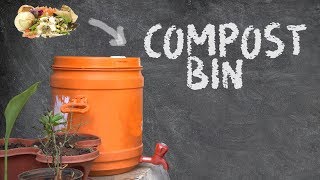 Simple Method to make compost bin at home [upl. by Grindle]