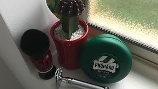 Proraso Green Birthday Shave [upl. by Nosimaj]