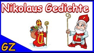 3 NIKOLAUS GEDICHTE  Weihnachtszeit für Kinder  Deutsch Hörbücher Gedicht [upl. by Filberto]