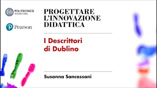 I Descrittori di Dublino Susanna Sancassani [upl. by Helli151]