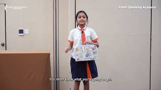 13th Place 2023 Primary  National Public Speaking Competition  Gurleen Kaur Gill Innova School [upl. by Wettam]