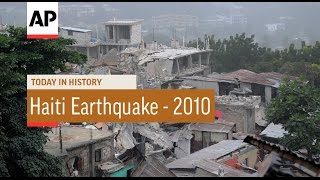 Haiti Earthquake  2010  Today in History  12 Jan 17 [upl. by Neysa413]