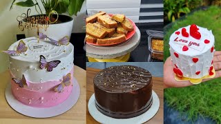 കുറച്ച് Cake Works ഒരുമിച്ച് കണ്ടാലോ😍🎂Cake Vlog MalayalamSanusWorld cakecakedecoratingvlog [upl. by Anual748]