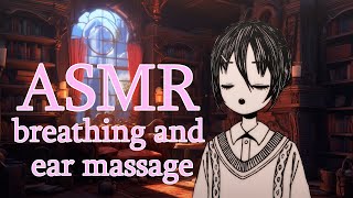 【ASMR】20 Minutes of breathing ear blowing and ear massages for sleep 😴 [upl. by Weitman114]