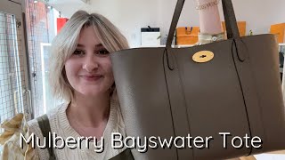 Mulberry Bayswater Tote Review [upl. by Aselehc]