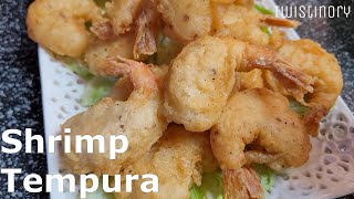 Shrimp Tempura  Tempura Batter Recipe [upl. by Aixela]