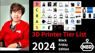 Ultimate 3D Printer Tier List  2024 with Sale Pricing [upl. by Eryn538]