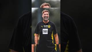 Klopp Back To Dortmund All Smiles🤝❤️ shorts soccer liverpool dortmund [upl. by Labina]