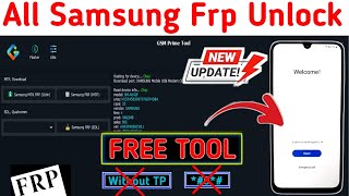 💥 BooM 💥 Finally All Galaxy Frp Bypass Free Tool ✅ All Samsung Frp Unlock Android 11121314 2024 [upl. by Pricilla]