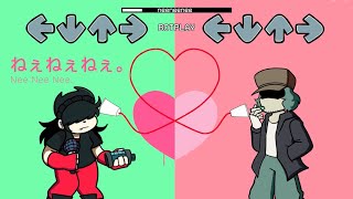 【FNF】ねぇねぇねぇ。GarcelloampAnnie【UTAU】Nee Nee Nee [upl. by Nerok878]