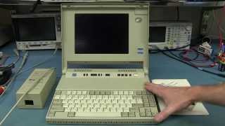 EEVblog 639  IBM L40SX Retro Laptop Teardown [upl. by Avrenim]