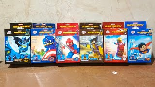 Unboxing lego super hero iron man spiderman Batman superman wolverine captain america [upl. by Aeriell885]