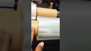 T H S 25 Micron ✂️😵 Cutting 210mm amp 180mm rolls machine [upl. by Iaj]