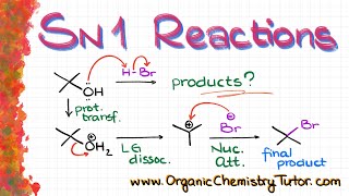 SN1 Reactions [upl. by Swec]